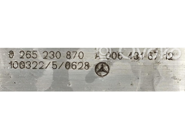 Блок АБС 0265951352, 0265951352   Mercedes-Benz  A W169  2004 - 2012 года