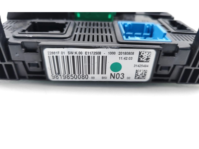 Блок предохранителей 9819850080   Peugeot 2008 I    