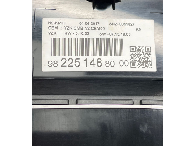 Přístrojová deska  Toyota Proace 2019 9822514880, SN20051827  