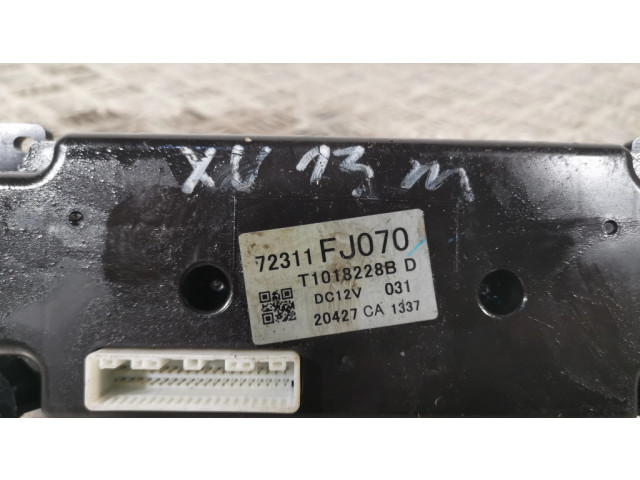 Блок управления климат-контролем 72311FJ070 Subaru XV