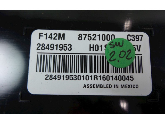 Блок управления 87521000, 28491953 Ferrari 488 Pista