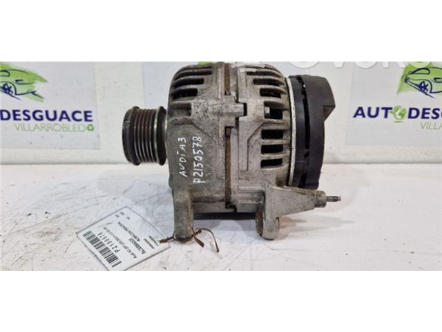 Генератор 6F903023F, 124525050   Audi A3 S3 8P      