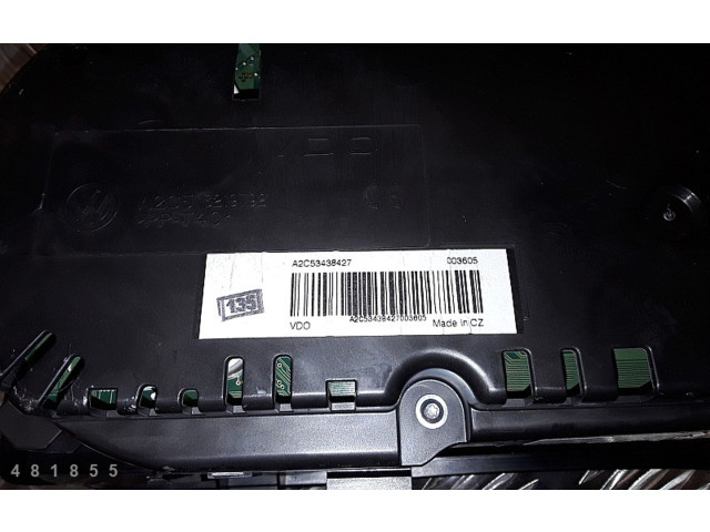 Přístrojová deska  Volkswagen Tiguan 2012 5N0920982D  