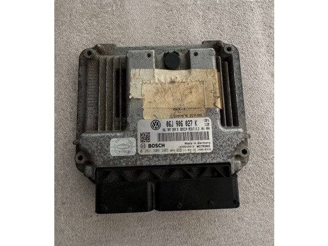 Блок управления двигателя 06J906027K, 0261S06205 Volkswagen Jetta VI