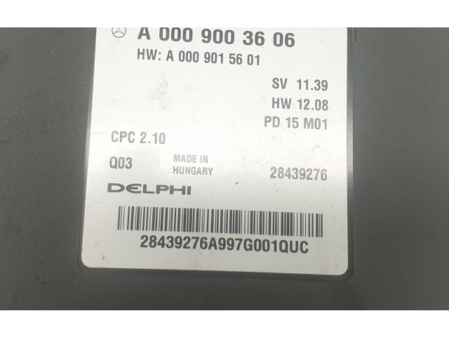 Блок управления A0009003606, A0009003606   Mercedes-Benz A W176