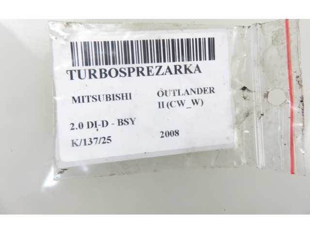  Турбина Mitsubishi Outlander  03G253014J, 03G253014J   для двигателя BSY      