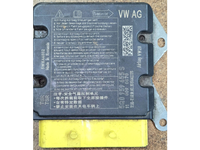Блок подушек безопасности 5Q0959655S, 5WK44882   Volkswagen Golf VII