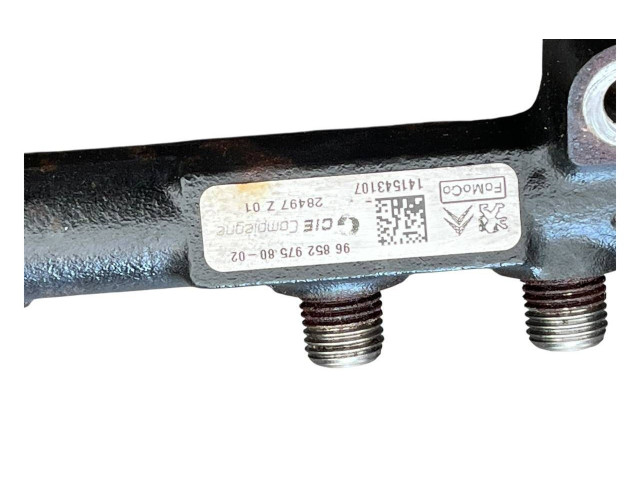 Топливная рампа 9685297580   Citroen C4 II Picasso   для двигателя 9HC