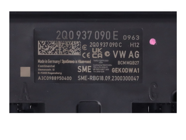 Модуль управления BSM 2Q0937090E   Skoda Scala    