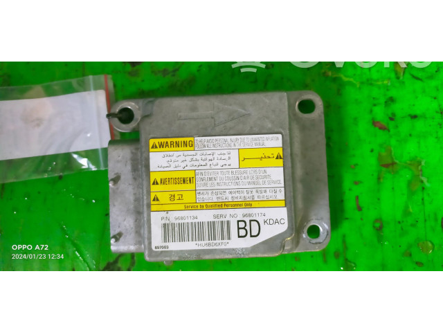 Блок подушек безопасности 96801174   Chevrolet Matiz