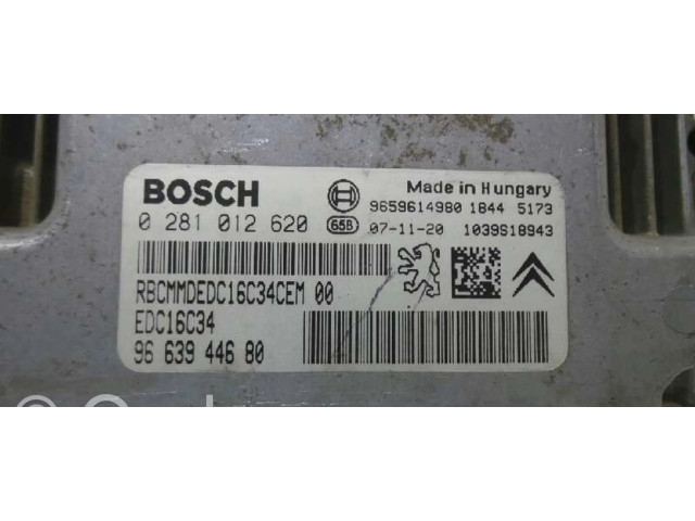 Řídící jednotka 9663944680 Citroen Berlingo 1963