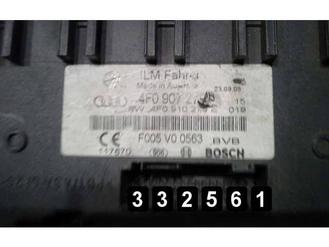 Блок управления двигателя 4f0907279b   Audi A6 S6 C5 4B