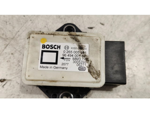 Датчик ESP (системы стабильности) (датчик продольного ускорения)