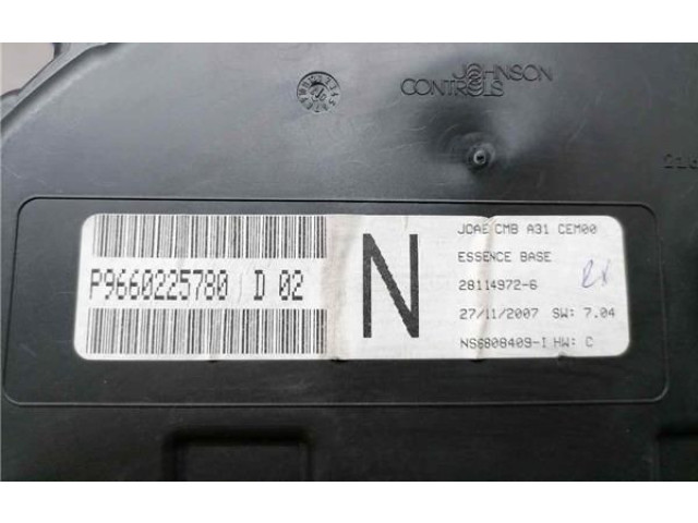 Панель приборов P9660225780, P9660225780 Citroen C2