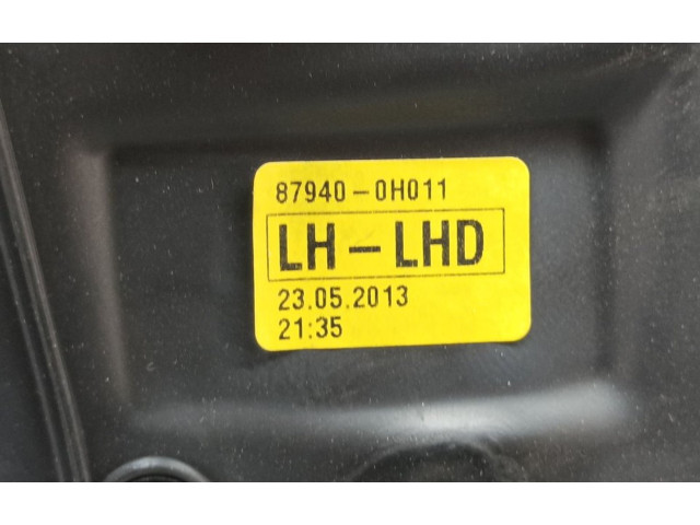 Зеркало электрическое     Сзади   Citroen C1  2006-2013 года   