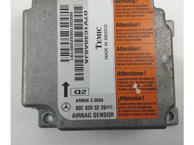 Блок подушек безопасности 0028203226   Mercedes-Benz E W210
