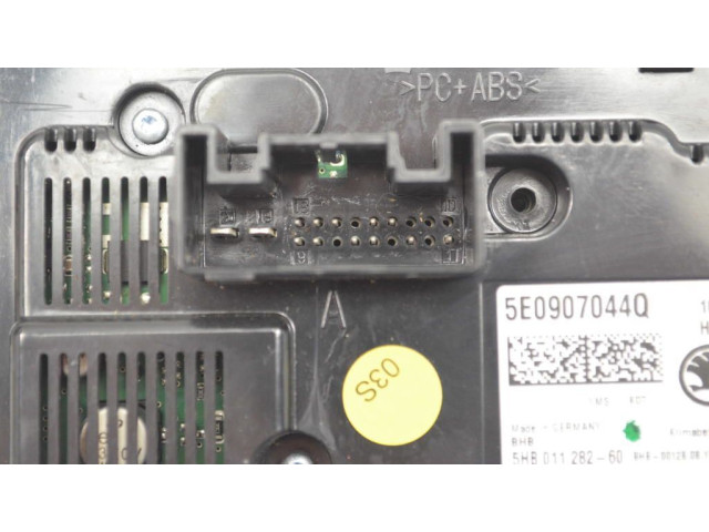 Модуль блока управления кондиционером 5E0907044Q Skoda Octavia Mk3 (5E)