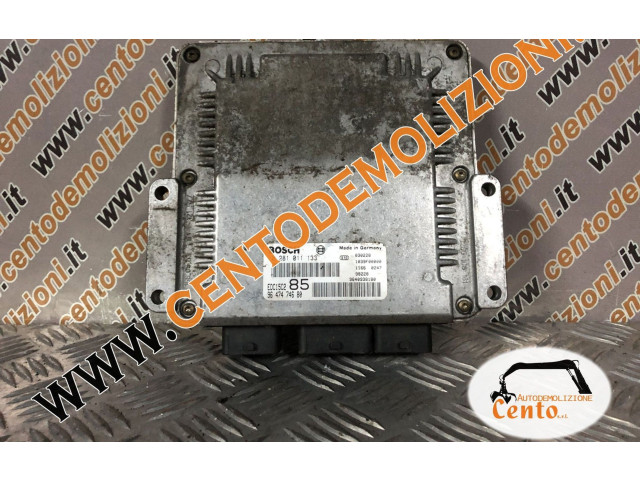Блок управления двигателя 0281011133, 0281011133   Lancia Phedra