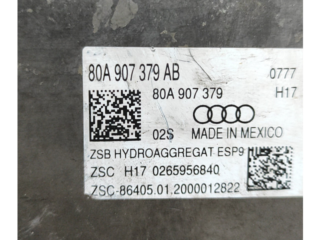 Блок АБС 80A907379AB, 80A907379 Audi Q5 SQ5 2017 - года