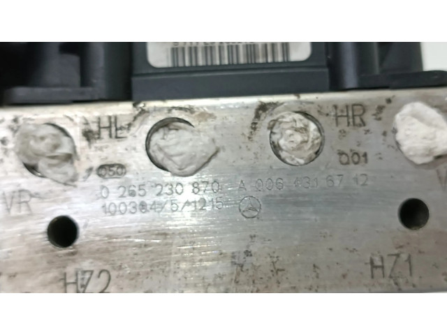 Блок АБС A0064316712 Mercedes-Benz A W169 2004-2012 года