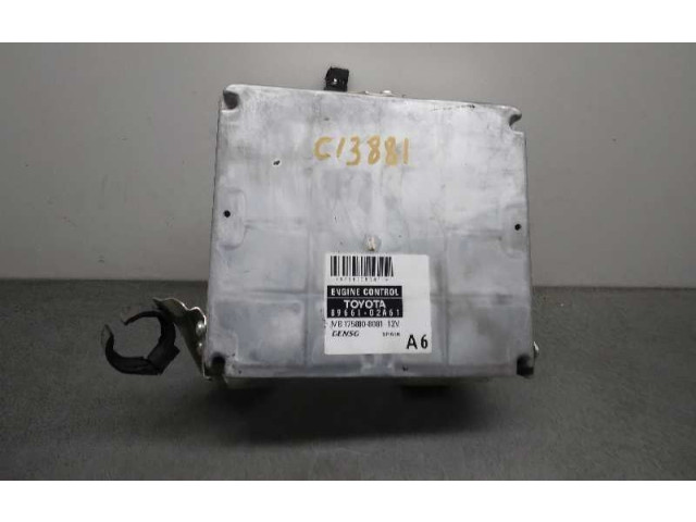 Блок управления двигателя 8966102A61, MB1758008081   Toyota Corolla Verso E121