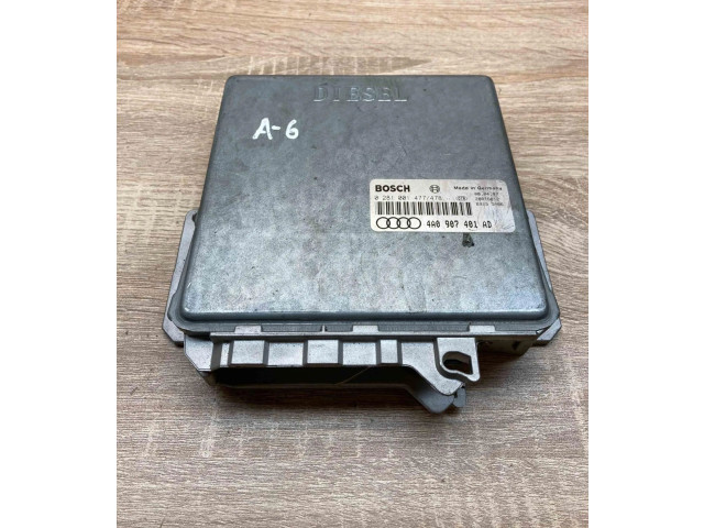 Řídící jednotka 4A0907401AD, 0281001477 Audi A6 S6 C4 4A 1994