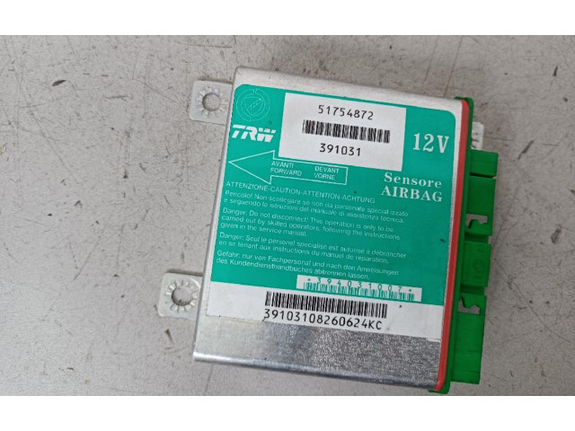 Блок подушек безопасности 51754872 Fiat Grande Punto