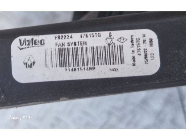 Вентилятор радиатора     214815148R, F82224    Dacia Sandero III 