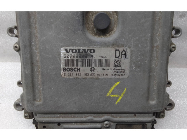 Блок управления двигателя 30728512, 30728512   Volvo S60