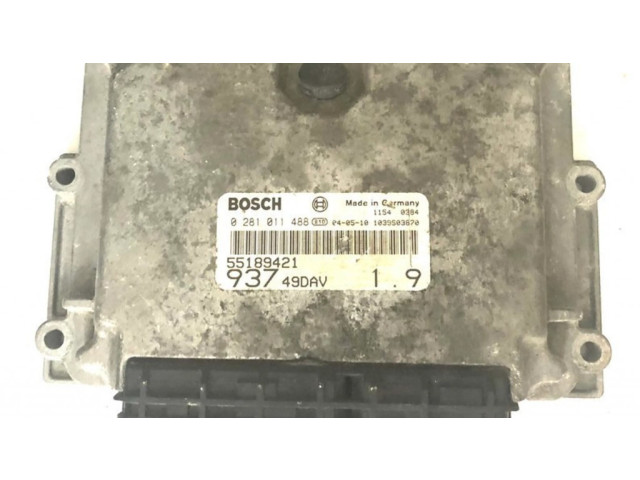 Řídící jednotka 0281011488, 55189421 Alfa Romeo 147 2005