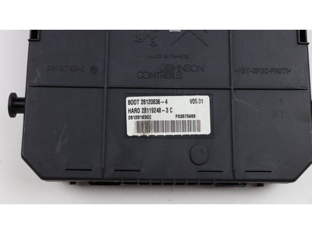 Pojistková skříňka 9664059080, 281201930C Citroen Berlingo 2008