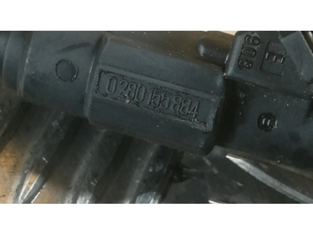 Vstřikovač 0280155884, PA66GF35 Rover 45 pro benzínový motor 1.8 18K4FP38