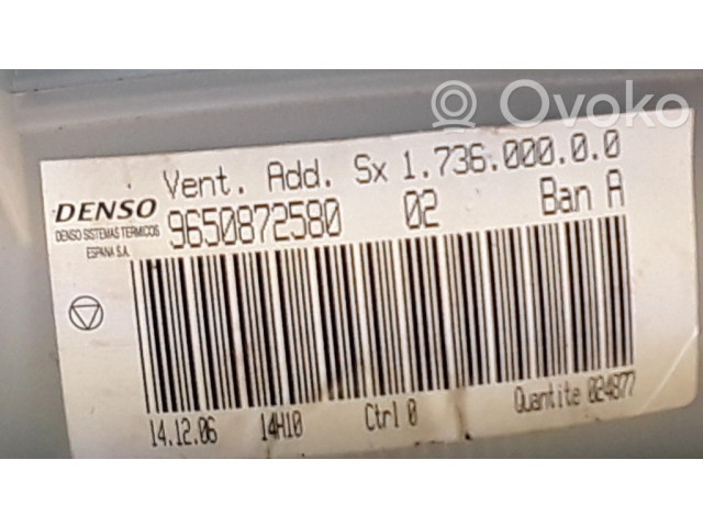 Вентилятор печки 9650872580, 173610100 Citroen C4 Grand Picasso