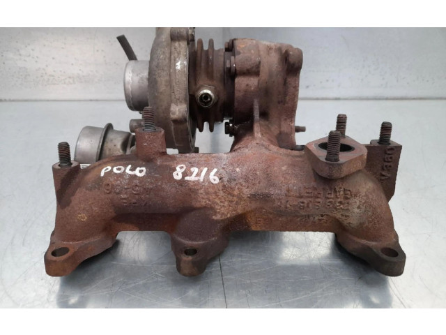  Турбина Volkswagen Polo IV 9N3  045253018L         