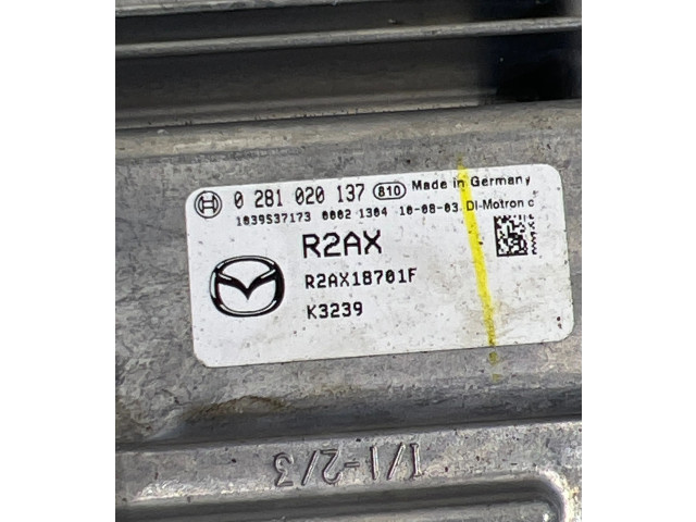 Блок управления выхлопом R2AX18701F, 0281020137   Mazda CX-7