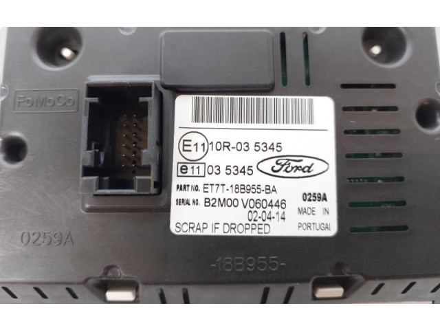 Дисплей ET7T18B955BA, ET7T18B955BA Ford B-MAX