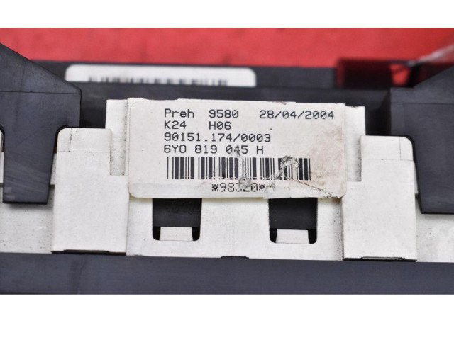 Блок управления климат-контролем 6Y0819045H, 6Y0819045H Skoda Fabia Mk1 (6Y)