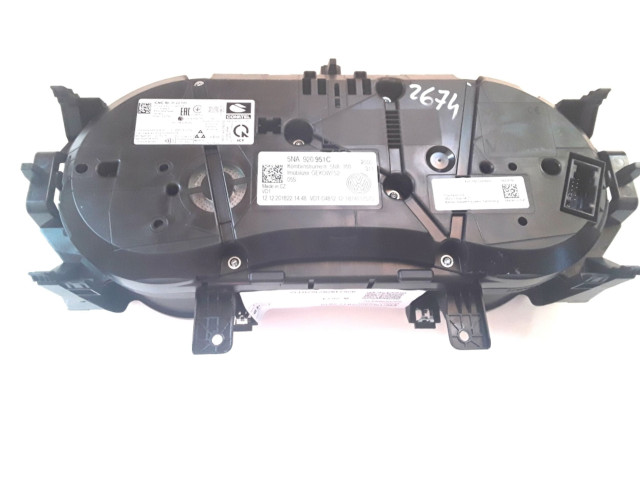 Přístrojová deska  Volkswagen Tiguan 2019 5NA920951C, 5NA160311  