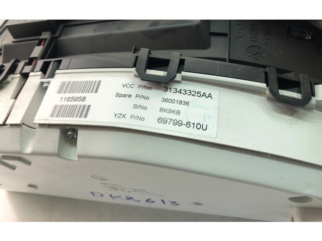 Панель приборов 31343325AA Volvo S60