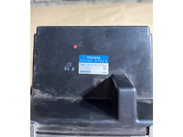 Блок управления климат-контролем 559020F010, 6C210C9J   Toyota Corolla Verso E121