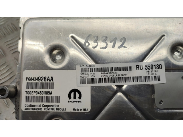 Řídící jednotka P68434928AA, P68443124AD Chrysler Pacifica 2019