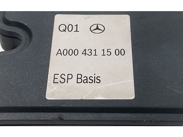 Jednotka ABS A0004311600, A0004311500 Mercedes-Benz CLA C117 X117 W117 2017