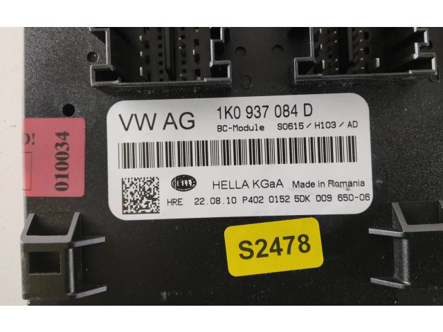 Блок комфорта 1K0937084D, 5DK00965006 Skoda Superb B6 (3T)