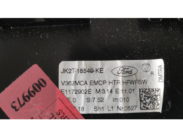 Блок управления климат-контролем JK2T18549KE, E1172902E Ford Transit Custom