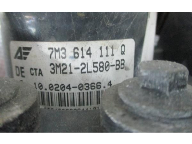 Блок АБС 7M3614111Q, 3M21-2L580-BB Ford Galaxy 1995 - 2000 года