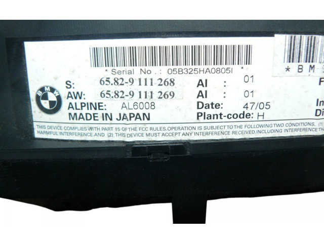 Дисплей 9111268, 65829111268 BMW 5 E60 E61