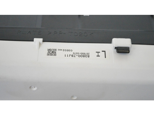 Панель приборов 8380078J11, 2576500370 Lexus NX