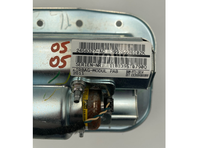 Подушка безопасности пассажира 39925926102K, 2458327AC   BMW X3 F25