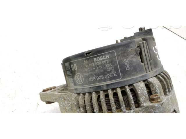 Генератор 028903025E, 0123320003 Audi 80 90 S2 B4