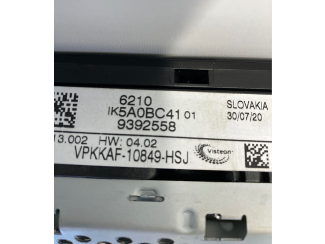Панель приборов VPKF110429HSJ, 9392558   BMW X3 G01       